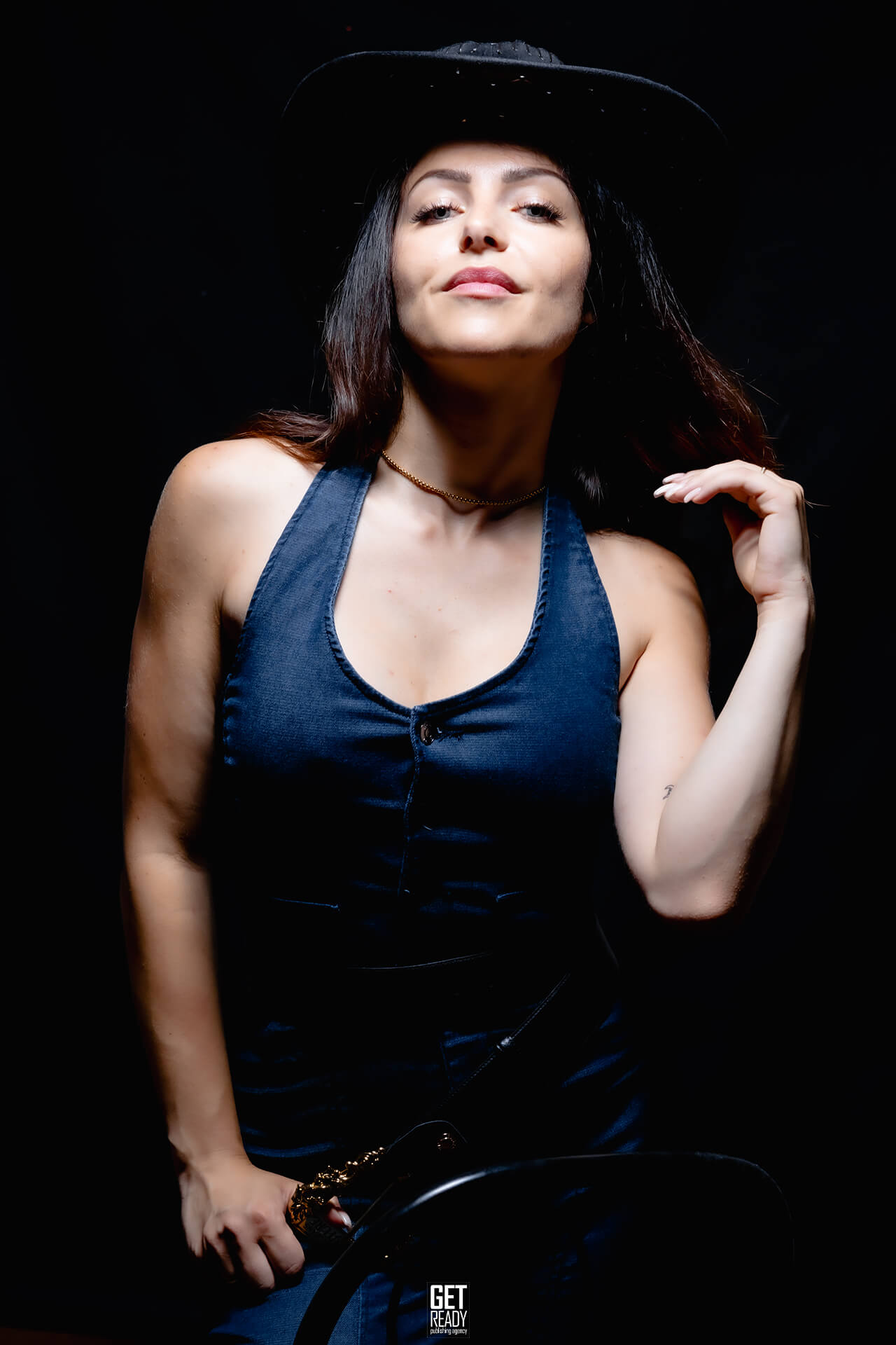 Portrait studio mode à Beauvais, séance photo professionnelle par Chris Martin